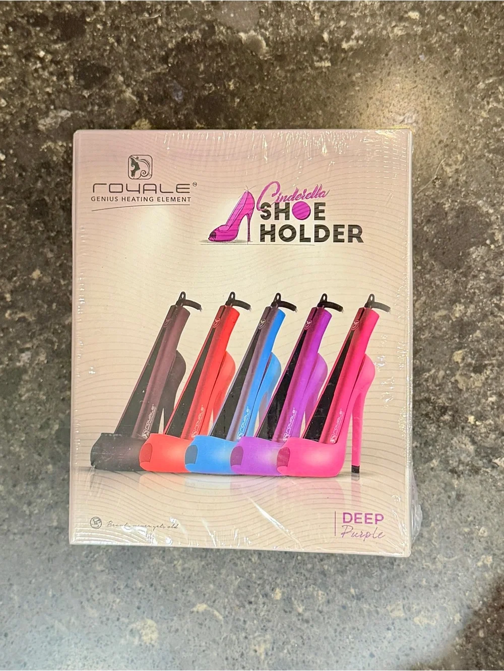 👡NWT High Heel Styling Tool Holder in Deep Purple👡